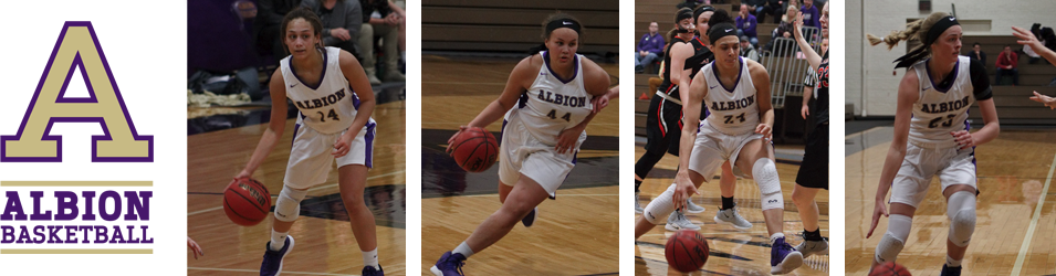 Albion College Women's Basketball. 